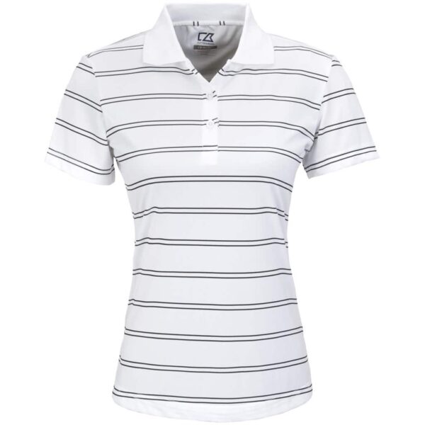 Ladies Hawthorne Golf Shirt – White — Ladies Hawthorne Golf Shirt – White