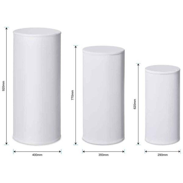 Pedestal Tables Skin (3PCS/Set) (Excludes Hardware) — Pedestal Tables Skin (3PCS/Set) (Excludes Hardware)