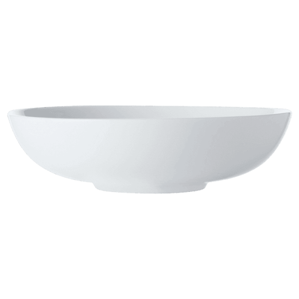White Basics Coupe Bowl Shallow — White Basics Coupe Bowl Shallow
