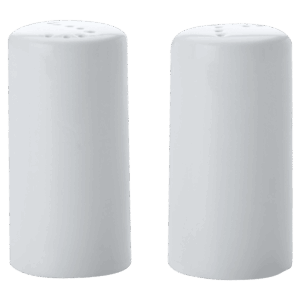 White Basics Cylindrical Salt & Pepper — White Basics Cylindrical Salt & Pepper
