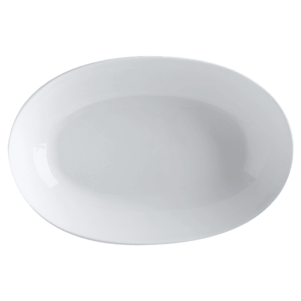 White Basics Oval Bowl — White Basics Oval Bowl