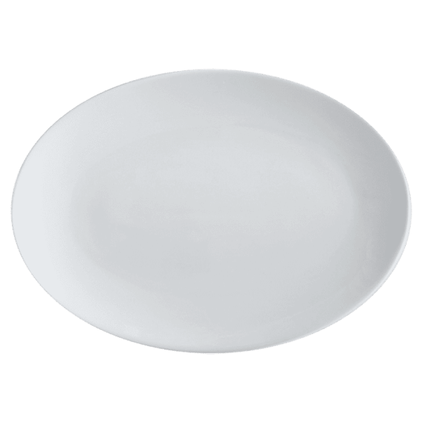 White Basics Oval Plate — White Basics Oval Plate