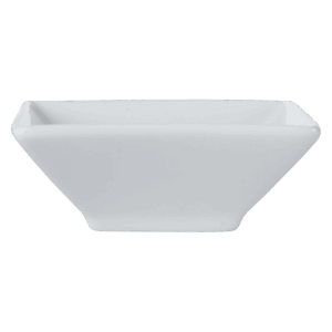 White Basics Square Footed Sauce Dish — White Basics Square Footed Sauce Dish