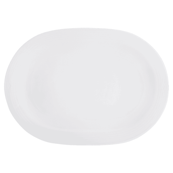 Arctic White Oval Platter — Arctic White Oval Platter