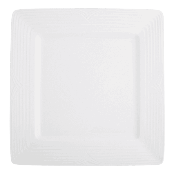 Arctic White Square Plate — Arctic White Square Plate