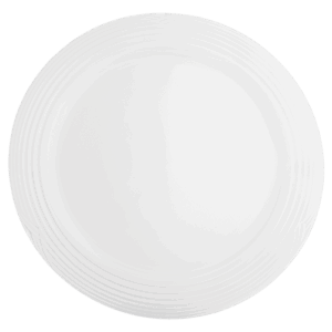 Arctic White Round Platter