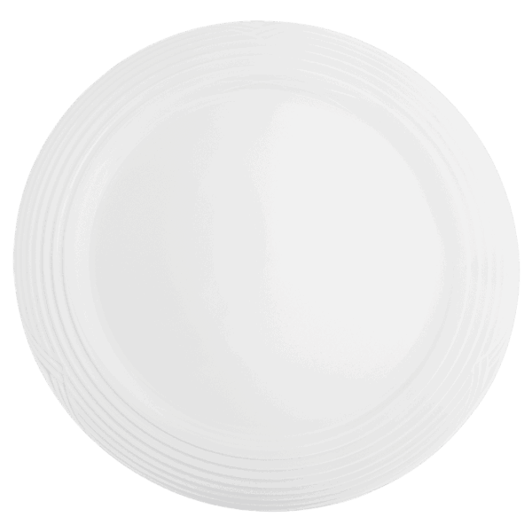 Arctic White Round Platter — Arctic White Round Platter
