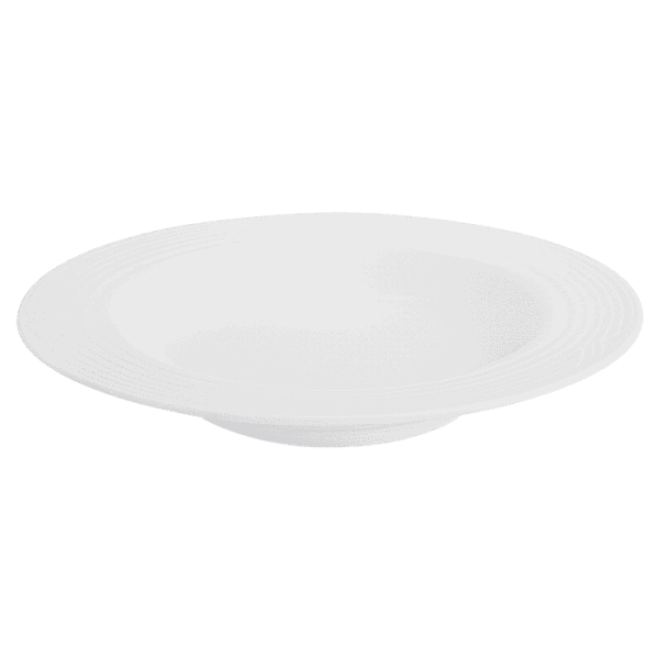 Arctic White Pasta Plate — Arctic White Pasta Plate