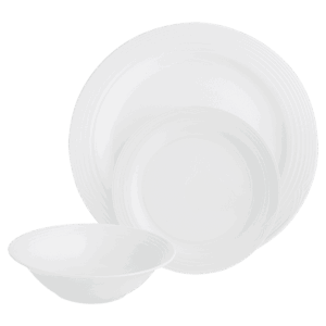 Arctic White 12 Piece Dinner Set — Arctic White 12 Piece Dinner Set
