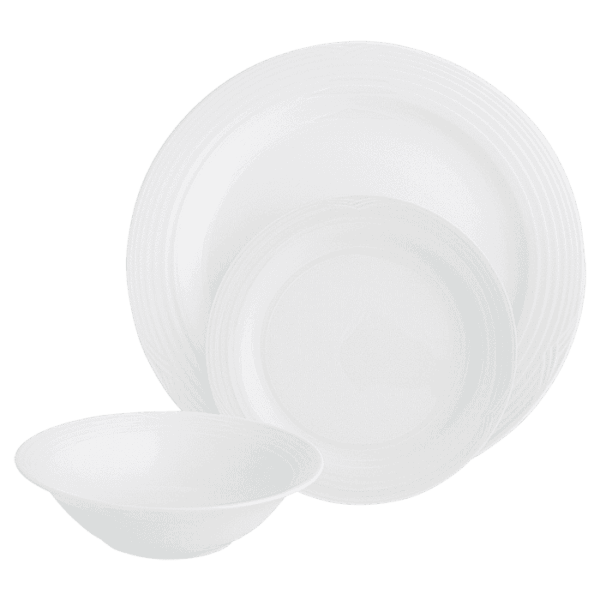 Arctic White 12 Piece Dinner Set — Arctic White 12 Piece Dinner Set