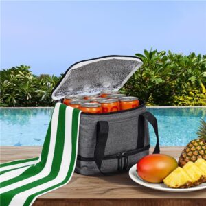 Altitude Manitoba 9-Can Double Decker Cooler - Image 4
