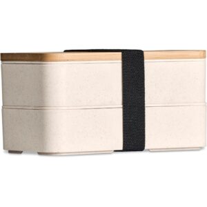 Okiyo Dura Wheat Straw & Bamboo Lunch Box Set - Image 6