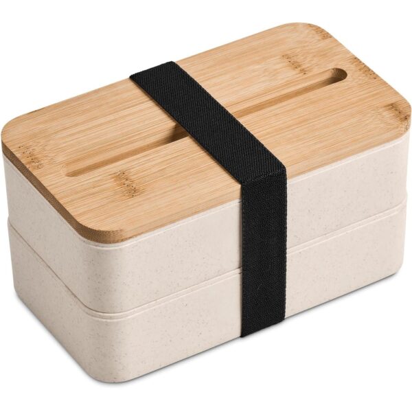 Okiyo Dura Wheat Straw & Bamboo Lunch Box Set — Okiyo Dura Wheat Straw & Bamboo Lunch Box Set
