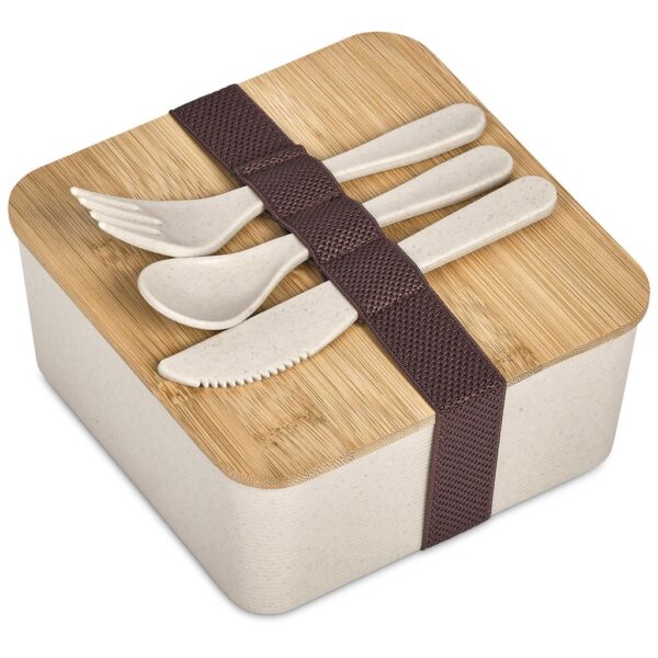 Okiyo Wani Wheat Straw & Bamboo Lunch Box — Okiyo Wani Wheat Straw & Bamboo Lunch Box