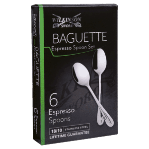 Baguette 6 Piece Espresso Set