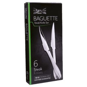 Baguette 6 Piece Steak Knife Set