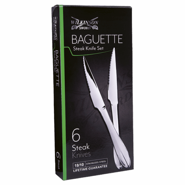 Baguette 6 Piece Steak Knife Set — Baguette 6 Piece Steak Knife Set