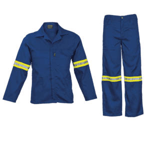 Alternative view of Barron Supreme Poly Cotton Conti Suit with Reflective