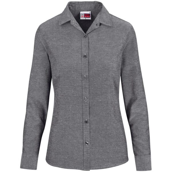 Ladies Long Sleeve Oxford Shirt — Ladies Long Sleeve Oxford Shirt