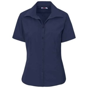 Ladies Short Sleeve Sheffield Stretch Shirt - Image 4