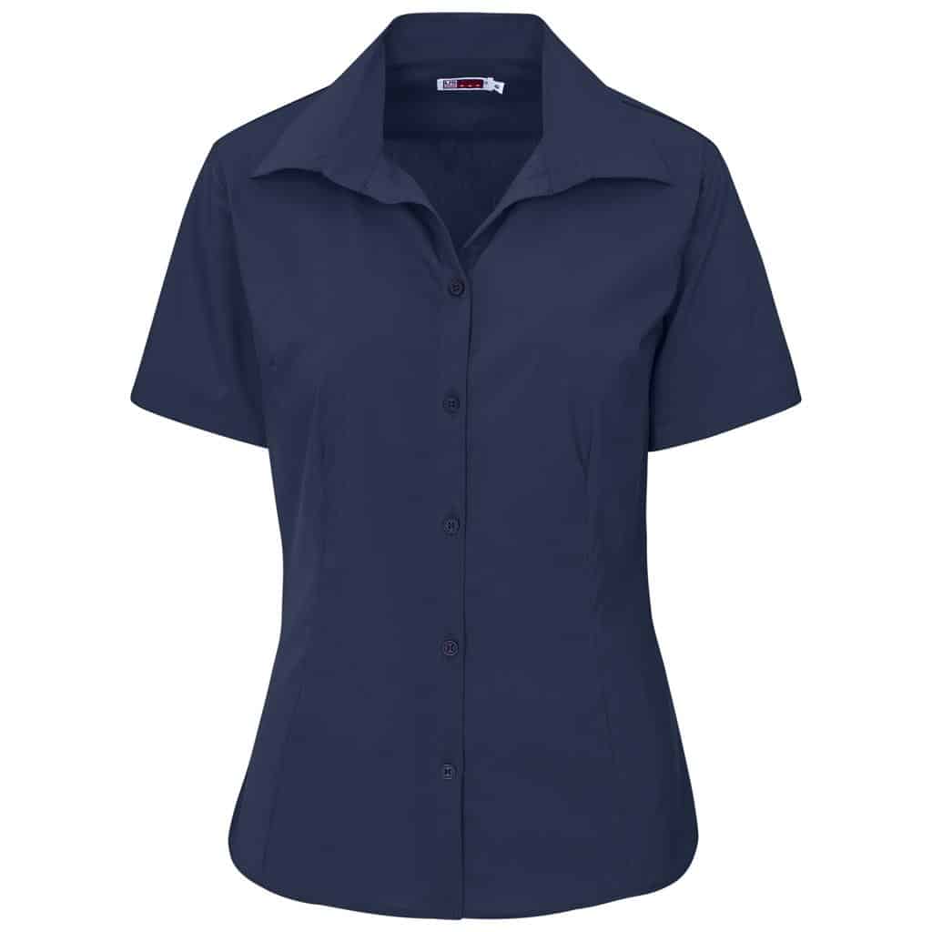 Ladies Short Sleeve Sheffield Stretch Shirt - Image 4