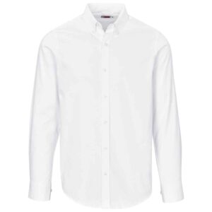 Mens Long Sleeve Brushed Cotton Twill Moderna Shirt - Image 5