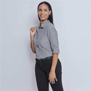 Alternative view of Ladies 3/4 Sleeve Ashford Shirt