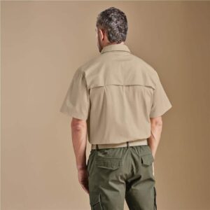 Mens Short Sleeve Mawenzi Twill Shirt - Image 4