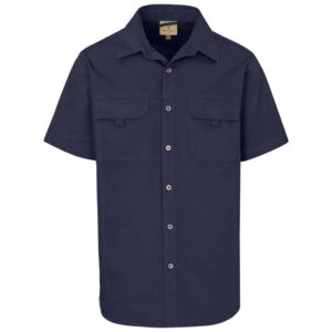 Mens Short Sleeve Mawenzi Twill Shirt - Image 6