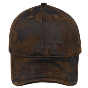 Washed Oil Skin 6P Cap - Image 17
