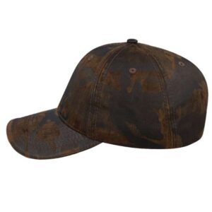 Washed Oil Skin 6P Cap - Image 18