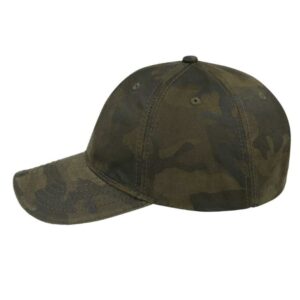 Washed Oil Skin 6P Cap - Image 24