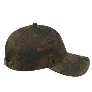 Washed Oil Skin 6P Cap - Image 25