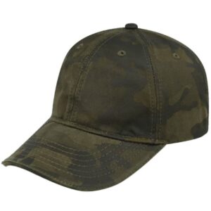 Washed Oil Skin 6P Cap - Image 26
