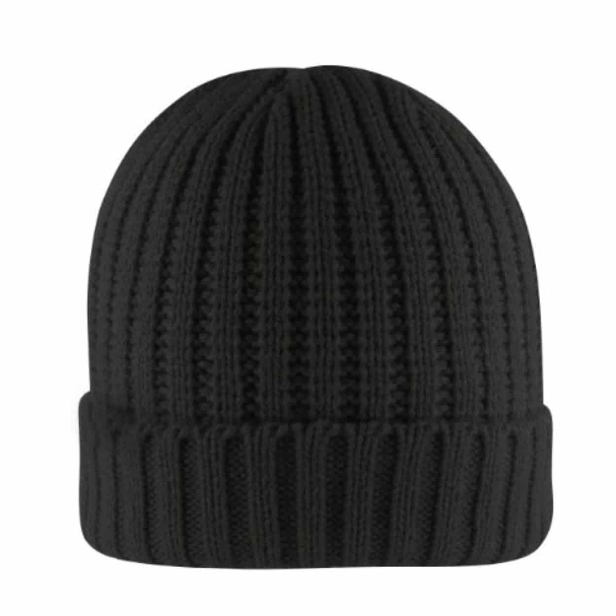 Rib Knit Cuffed Beanie - Image 8