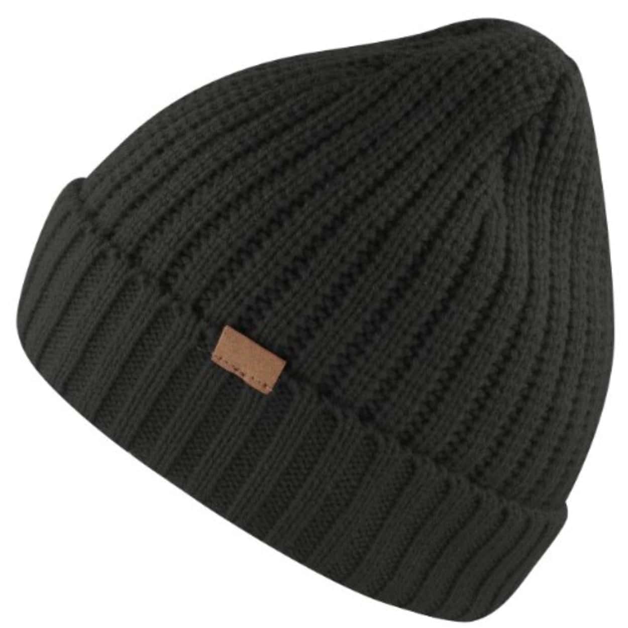 Rib Knit Cuffed Beanie - Image 7