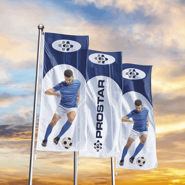 Corporate Flag Single Sided Digital