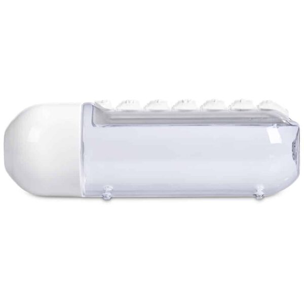 Altitude Vita-Stream Pill Box Plastic Water Bottle – 600ml — Altitude Vita-Stream Pill Box Plastic Water Bottle – 600ml