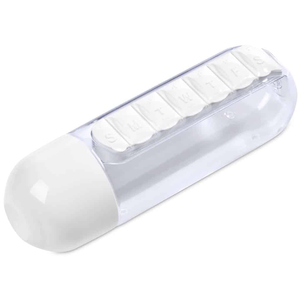 Altitude Vita-Stream Pill Box Plastic Water Bottle - 600ml - Image 6