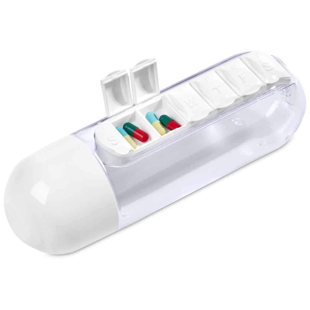 Altitude Vita-Stream Pill Box Plastic Water Bottle - 600ml - Image 11
