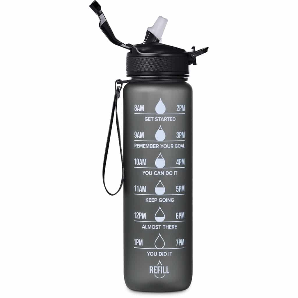 Eva & Elm Neptune Plastic Water Bottle - 1 Litre - Image 6