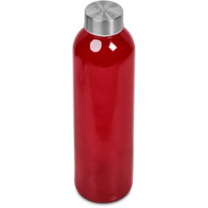 Alternative view of Kooshty Pura Plus Glass Water Bottle – 750ml - Red