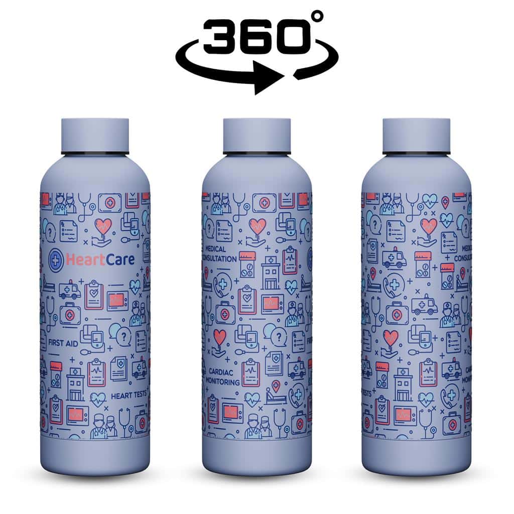 Kooshty Bermuda Recycled Stainless Steel Water Bottle – 800ml - Image 2