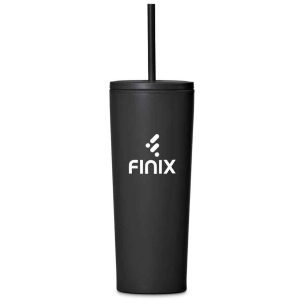 Kooshty Concorde Stainless Steel & Plastic Double-Wall Tumbler & Straw – 720ml — Kooshty Concorde Stainless Steel & Plastic Double-Wall Tumbler & Straw – 720ml