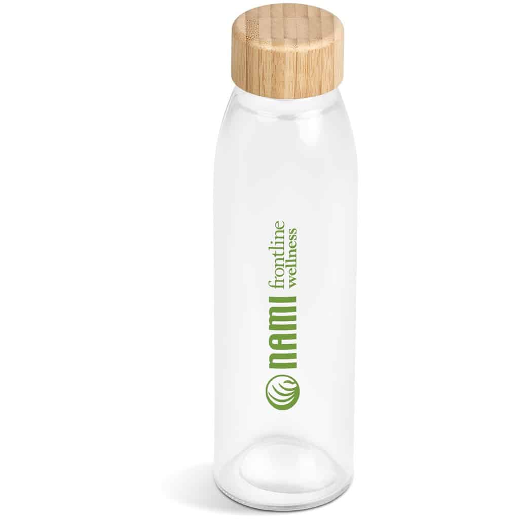 Okiyo Wabi-Sabi Glass Water Bottle – 500ml — Okiyo Wabi-Sabi Glass Water Bottle – 500ml