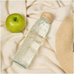 Okiyo Wabi-Sabi Glass Water Bottle - 500ml - Image 5