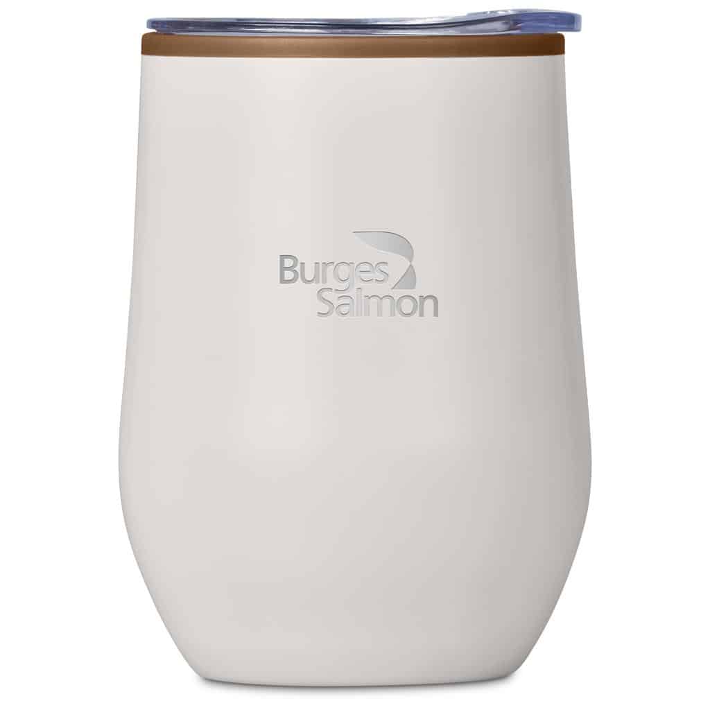 Serendipio Ovolo Stainless Steel & Plastic Double-Wall Tumbler – 350ml - Image 5