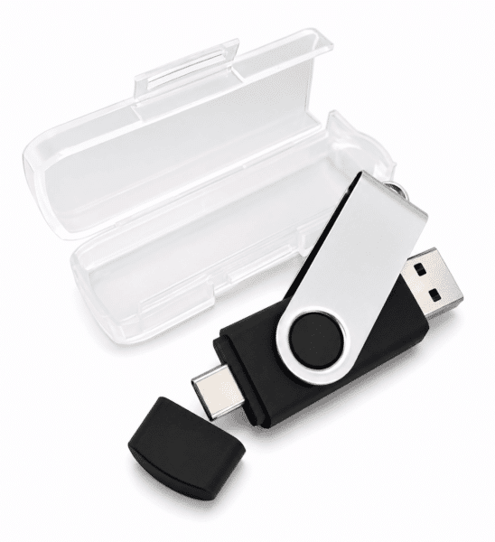 Dual Type-C Swivel USB2 — AUTO-DRAFT