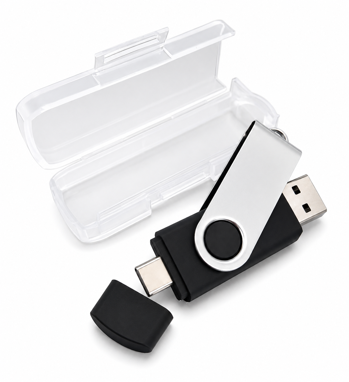 Dual Type-C Swivel USB2 — AUTO-DRAFT