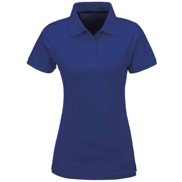 Ladies Calgary Golf Shirt – Blue — Ladies Calgary Golf Shirt – Blue